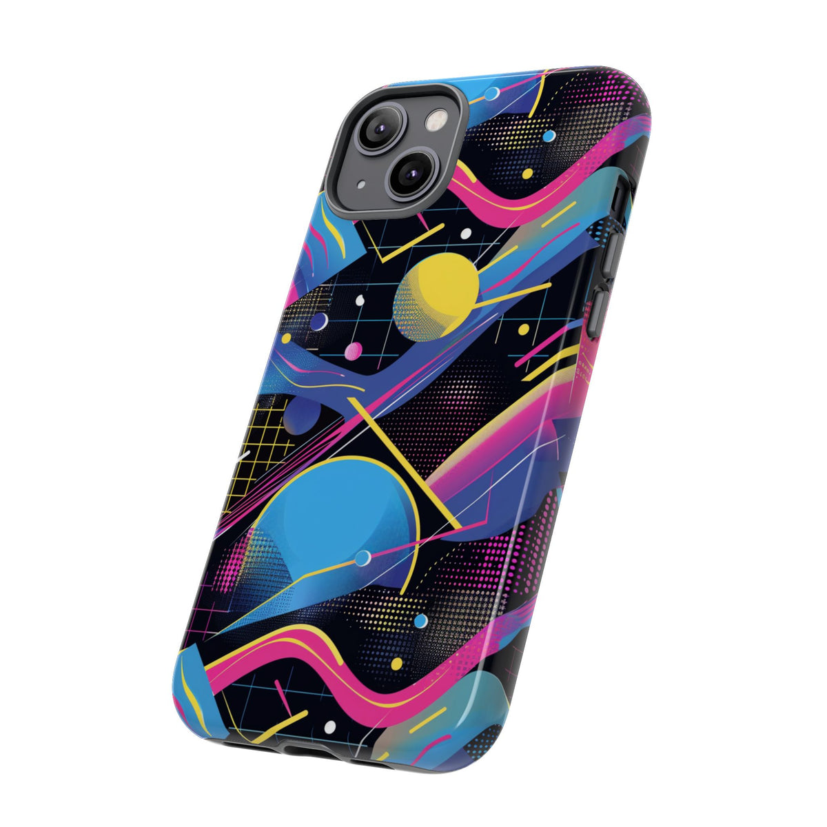 Retro 80s Seamless Phone Case – Vintage Style Meets Modern Protection 14