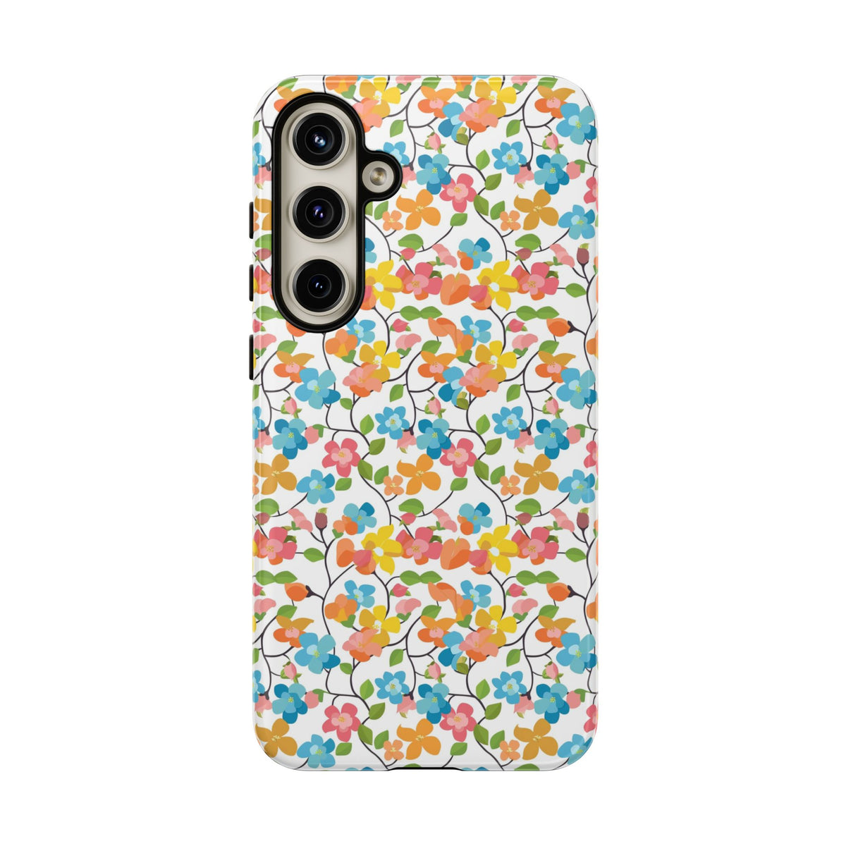 Spring Pattern Phone Case – Fresh & Vibrant Design for Your Phone 407