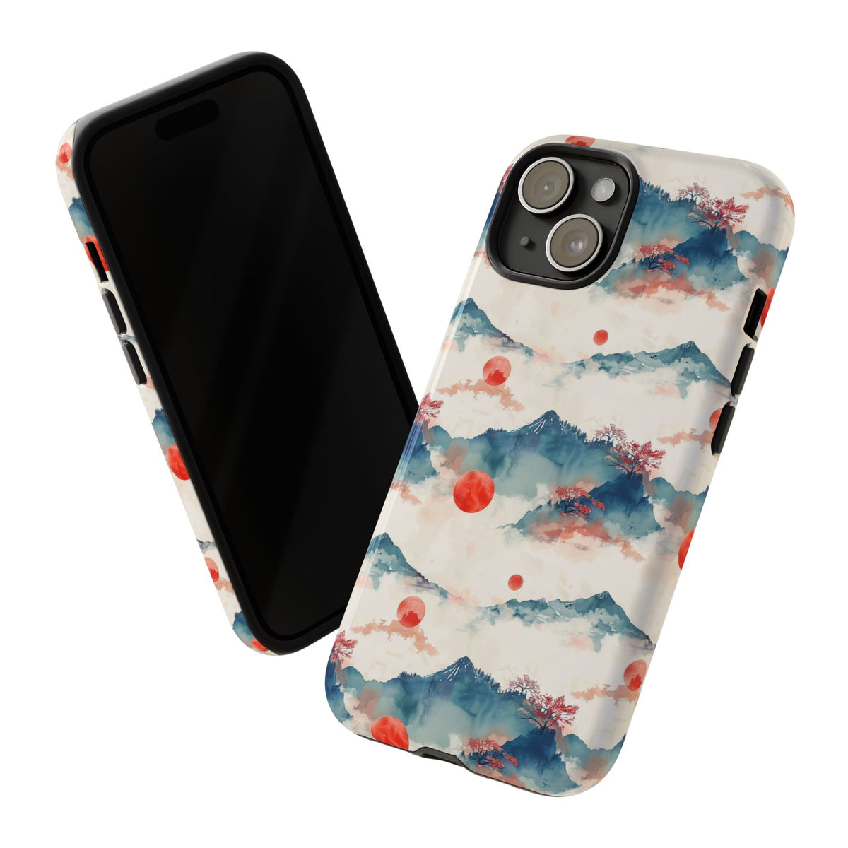 Japanese Pattern Phone Case – Elegant & Timeless Design for Your Phone 477