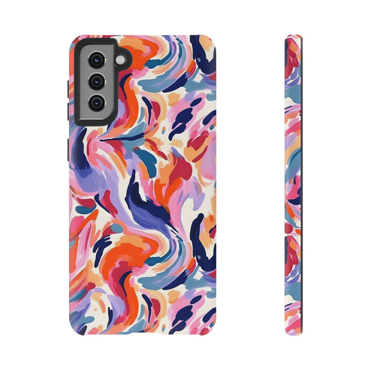 Abstract Painting Design Phone Case – Modern Art-Inspired Phone Cover 3