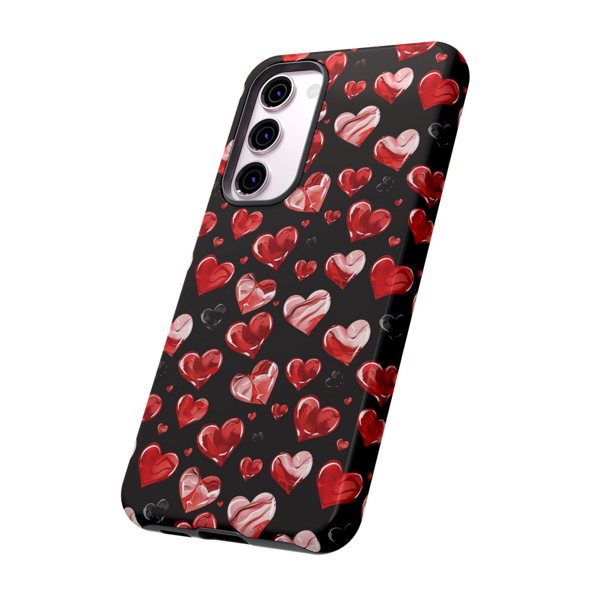 Heart Pattern Phone Case – Stylish & Loving Design for Your Device 365