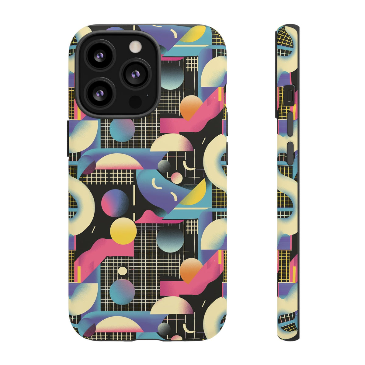 Retro 80s Seamless Phone Case – Vintage Style Meets Modern Protection 227