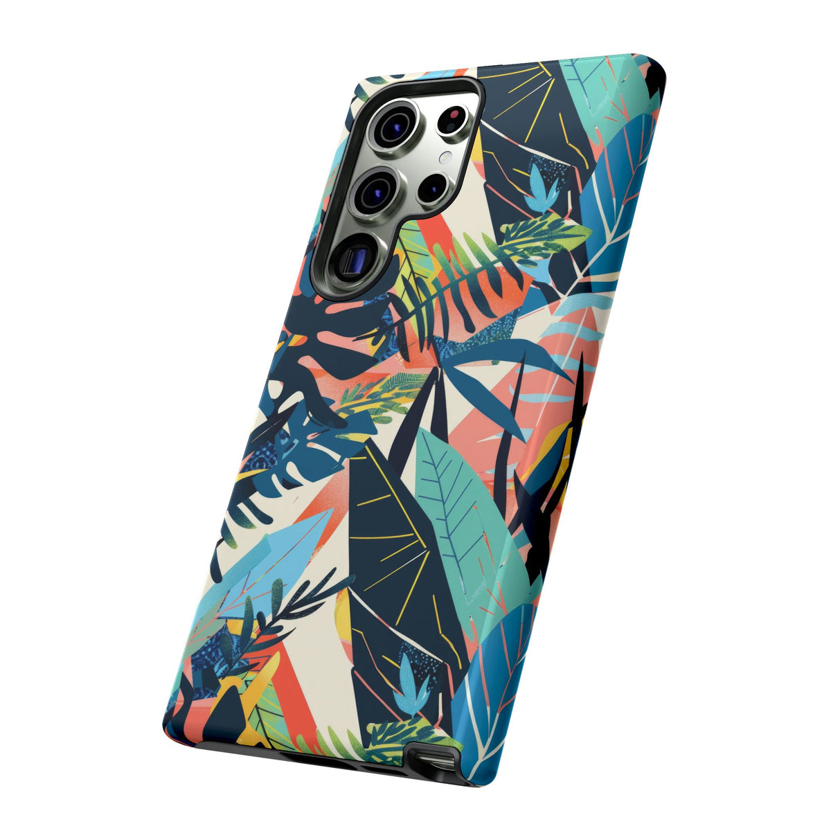 Jungle Collage Phone Case – Vibrant & Durable