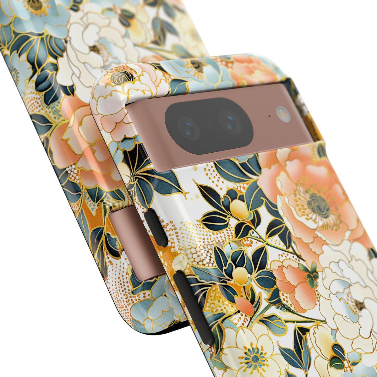 Japanese Blossom Asian Floral Design Phone Case – Elegant Floral Phone Cover 5