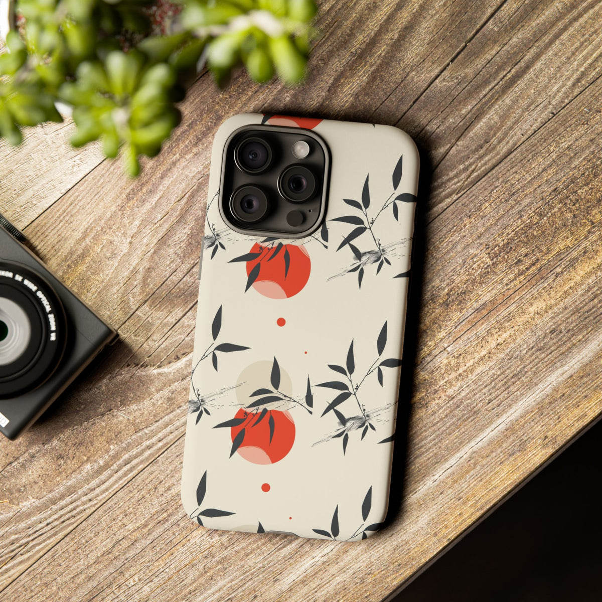 Japanese Pattern Phone Case – Elegant & Timeless Design for Your Phone 002