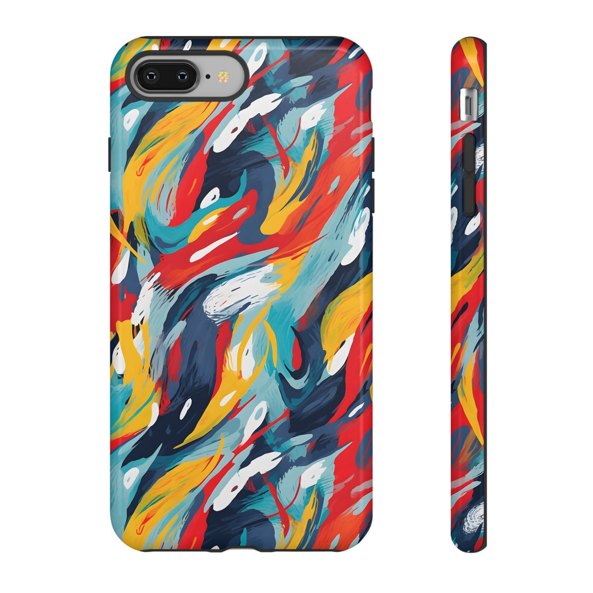 Tough CasesAbstract Painting Design Phone Case – Modern Art-Inspired Phone Cover 8