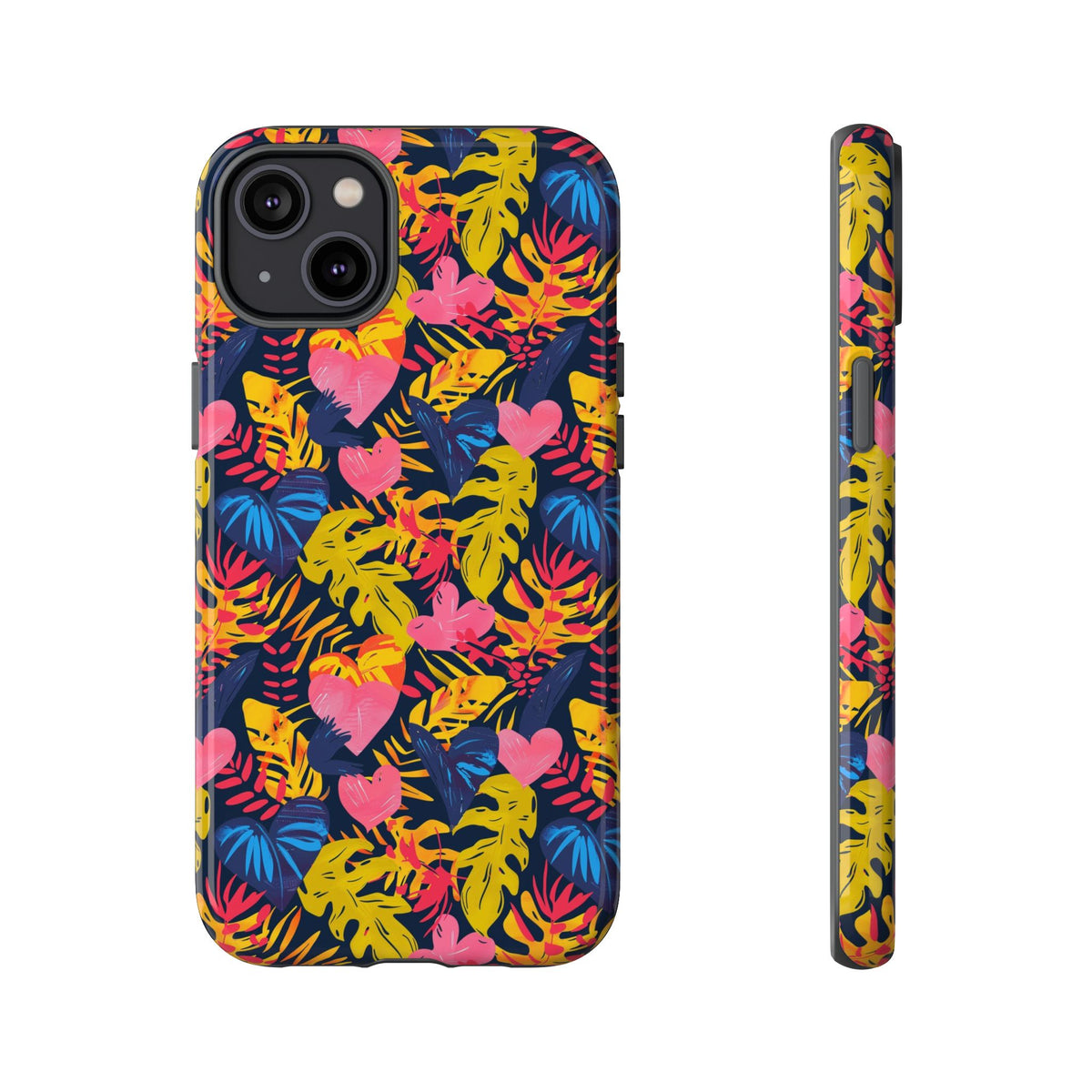 Heart Pattern Phone Case – Stylish & Loving Design for Your Device 360