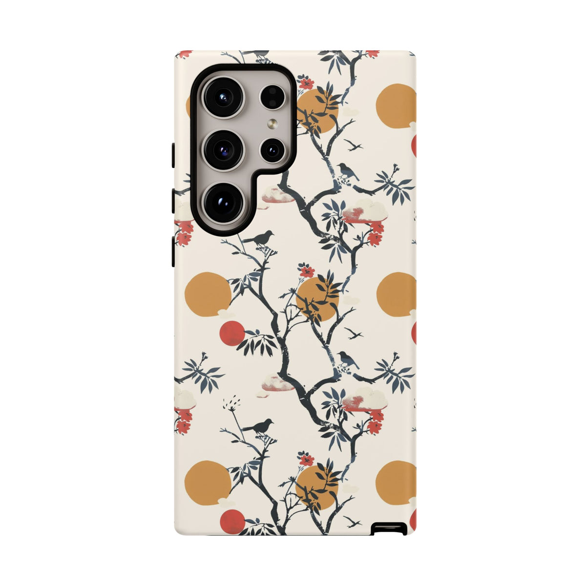 Japanese Pattern Phone Case – Elegant & Timeless Design for Your Phone 054