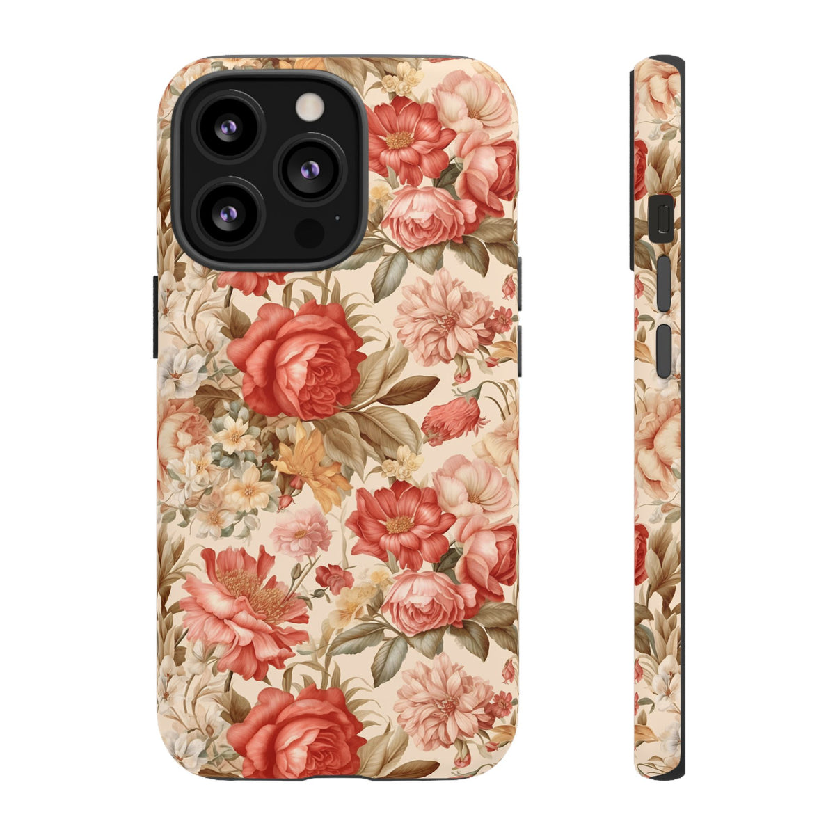 Antique Garden Botanical Phone Case - Vintage Botanical Phone Cover