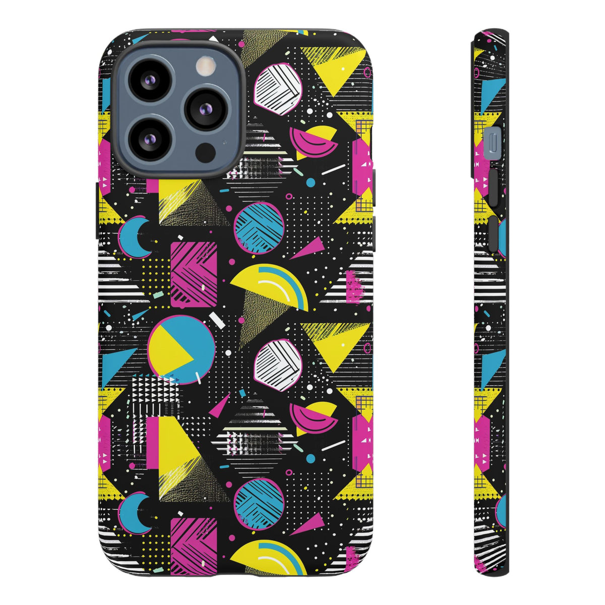 Retro 80s Seamless Phone Case – Vintage Style Meets Modern Protection 206