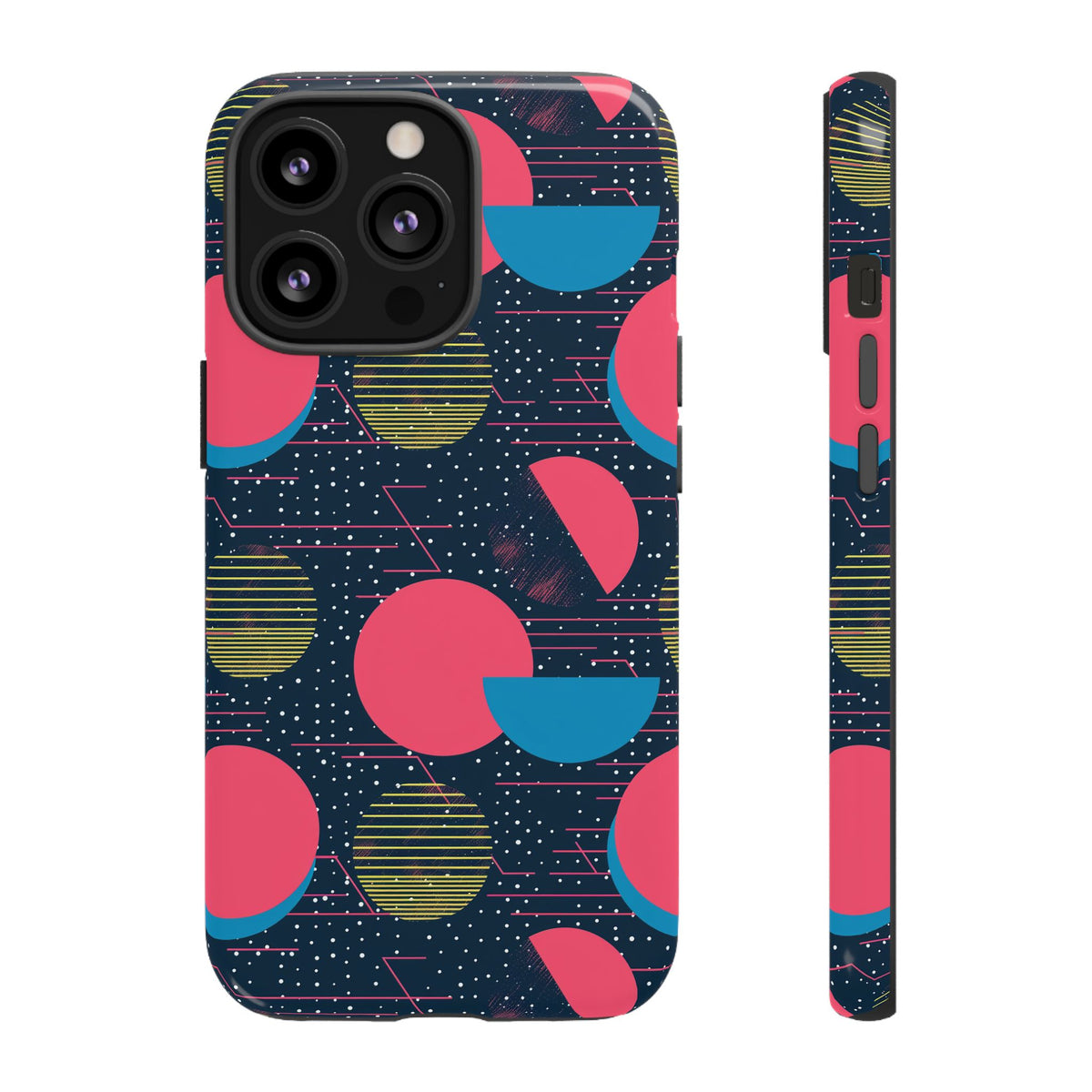 Retro 80s Seamless Phone Case – Vintage Style Meets Modern Protection 5