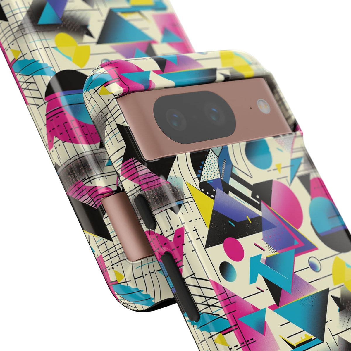 Retro 80s Seamless Phone Case – Vintage Style Meets Modern Protection 202