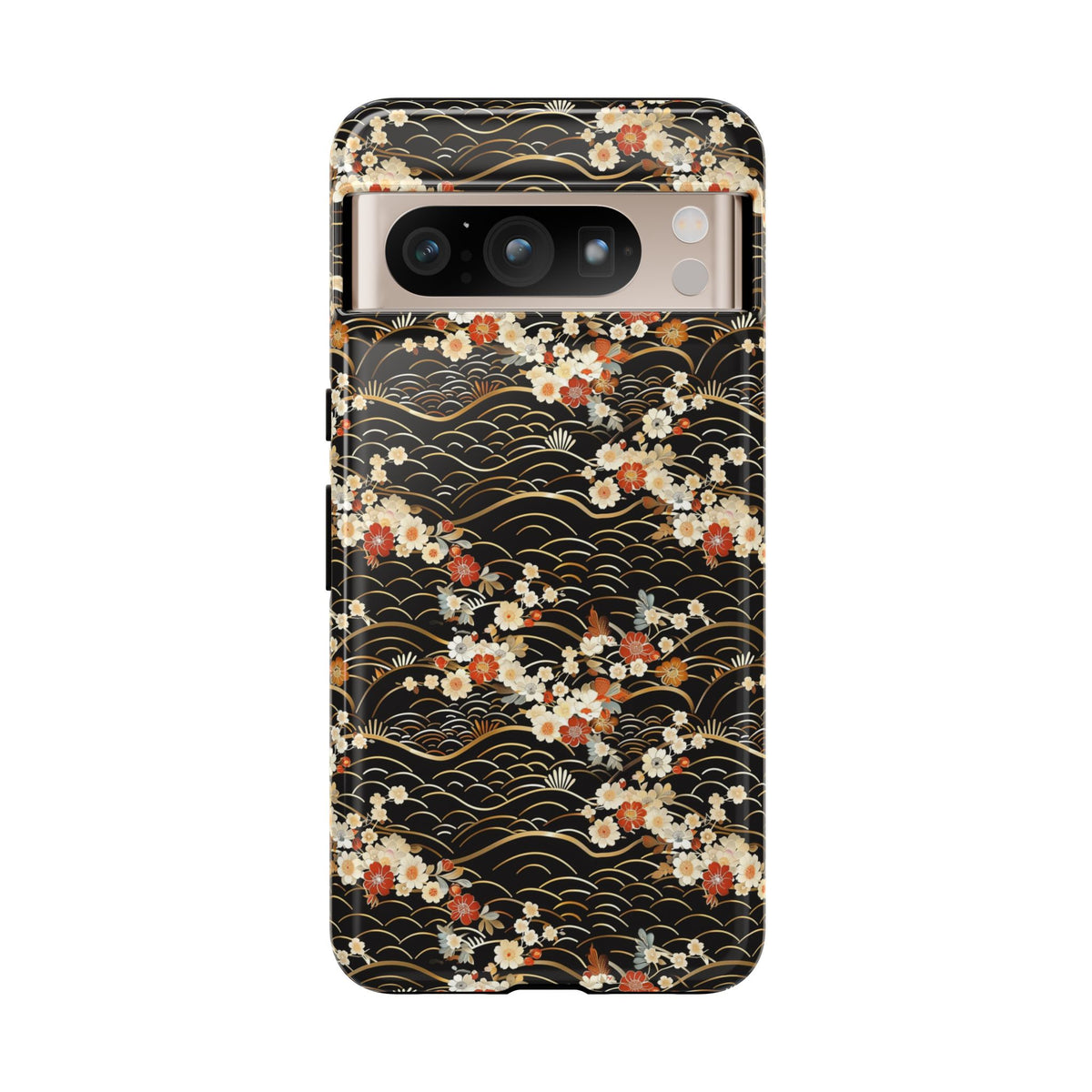 Japanese Pattern Phone Case – Elegant & Timeless Design for Your Phone 097