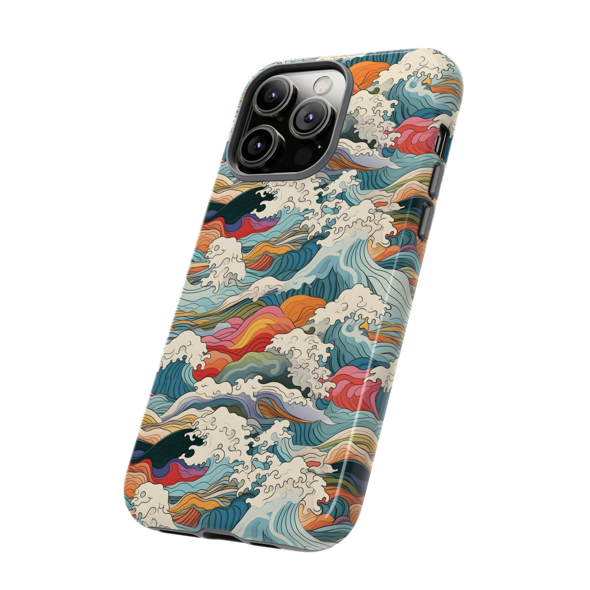 Japanese Waves Phone Case – Embrace Timeless Elegance with Classic Design 2