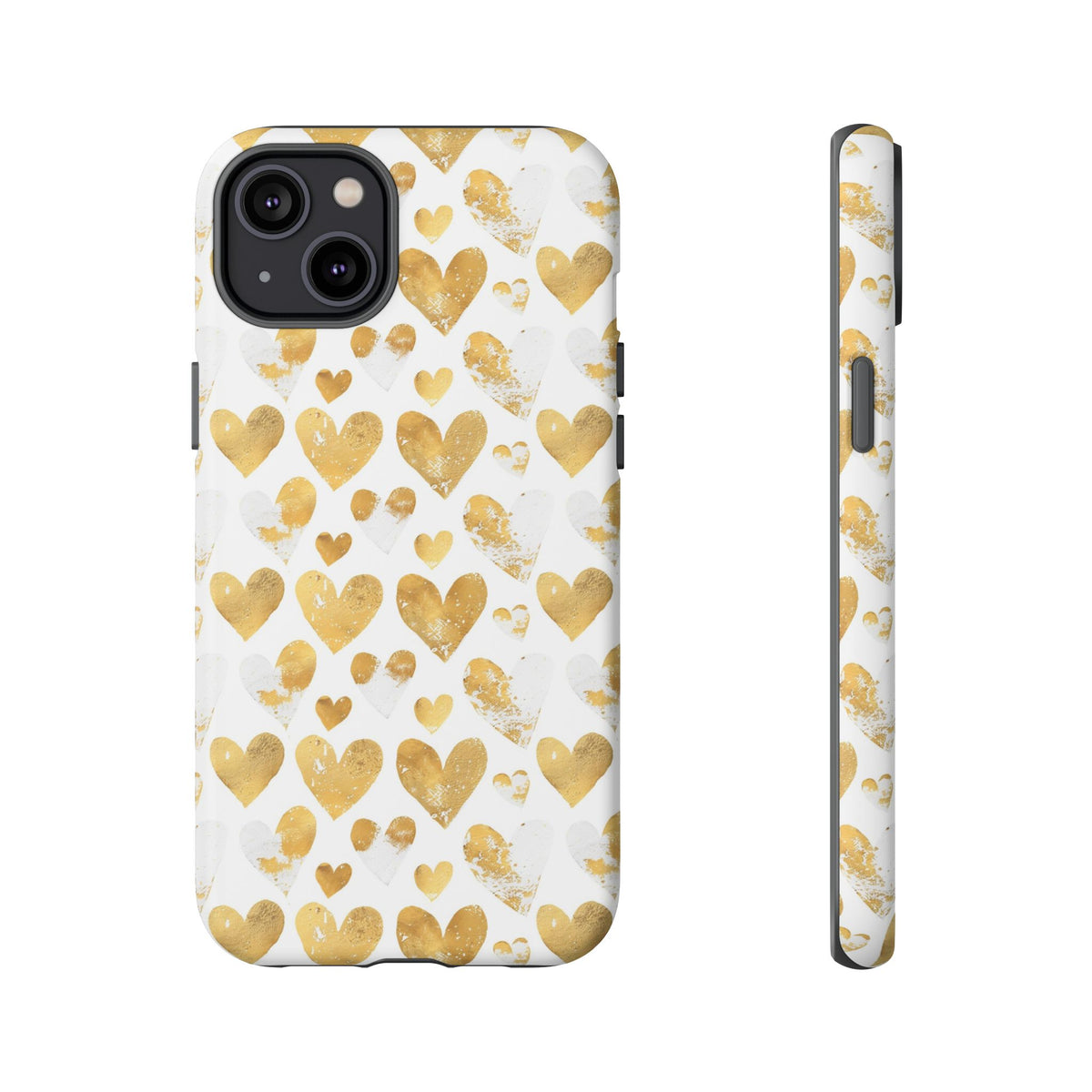 Heart Pattern Phone Case – Stylish & Loving Design for Your Device 230