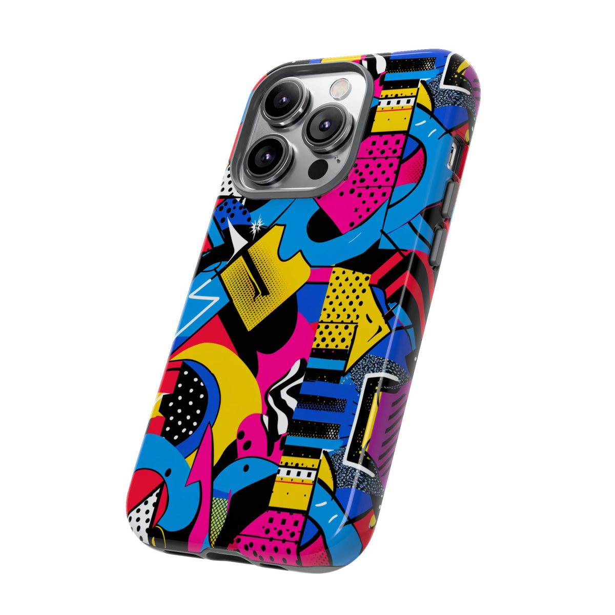 Retro 80s Seamless Phone Case – Vintage Style Meets Modern Protection