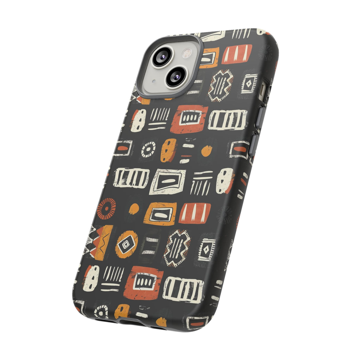 Stylish African Pattern Phone Case – Unique and Vibrant Protection 198