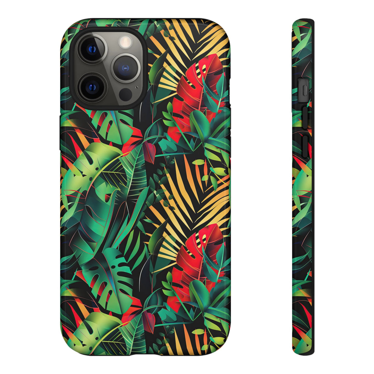 Jungle Collage Phone Case – Vibrant & Durable Nature-Inspired Protection