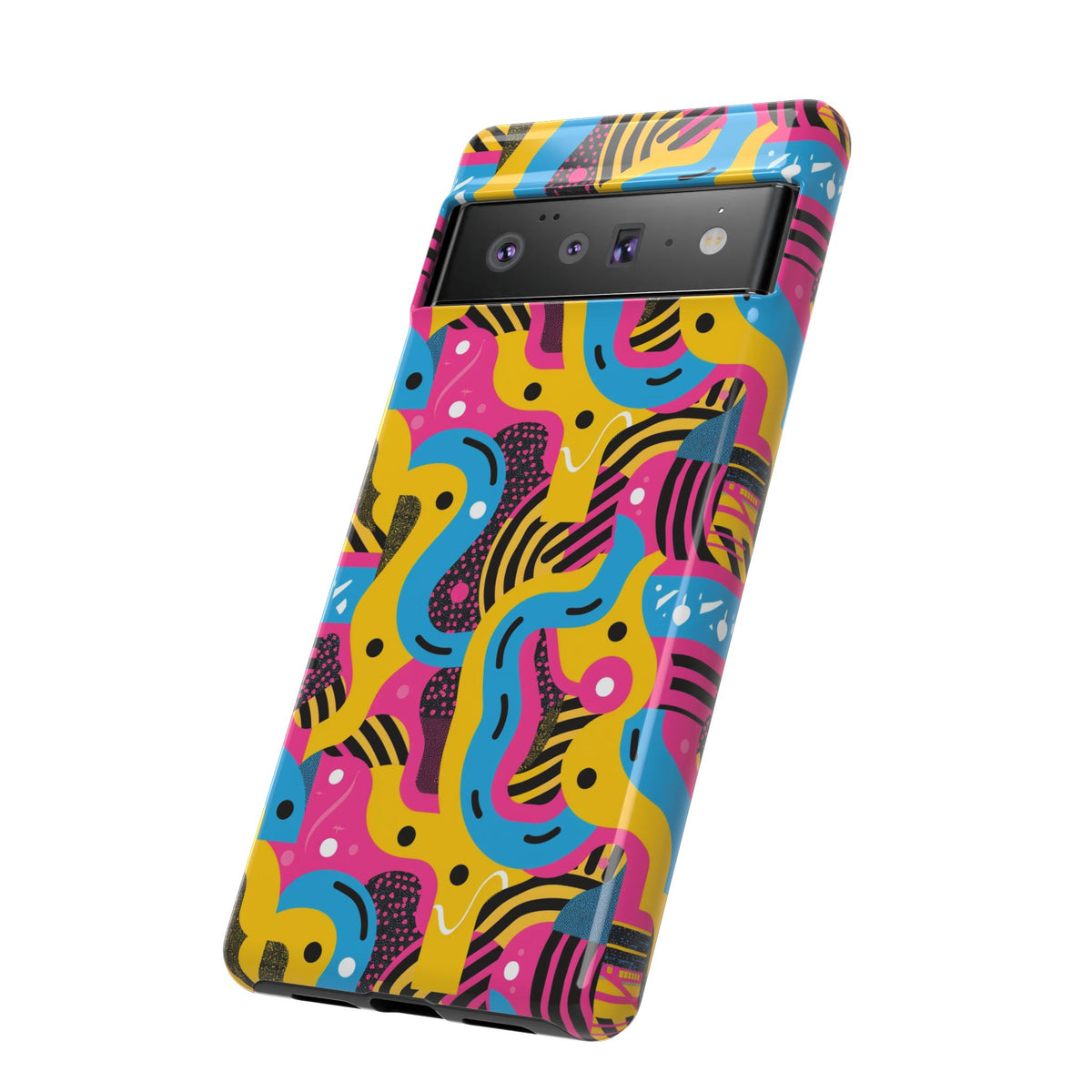 Retro 80s Seamless Phone Case – Vintage Style Meets Modern Protection 109