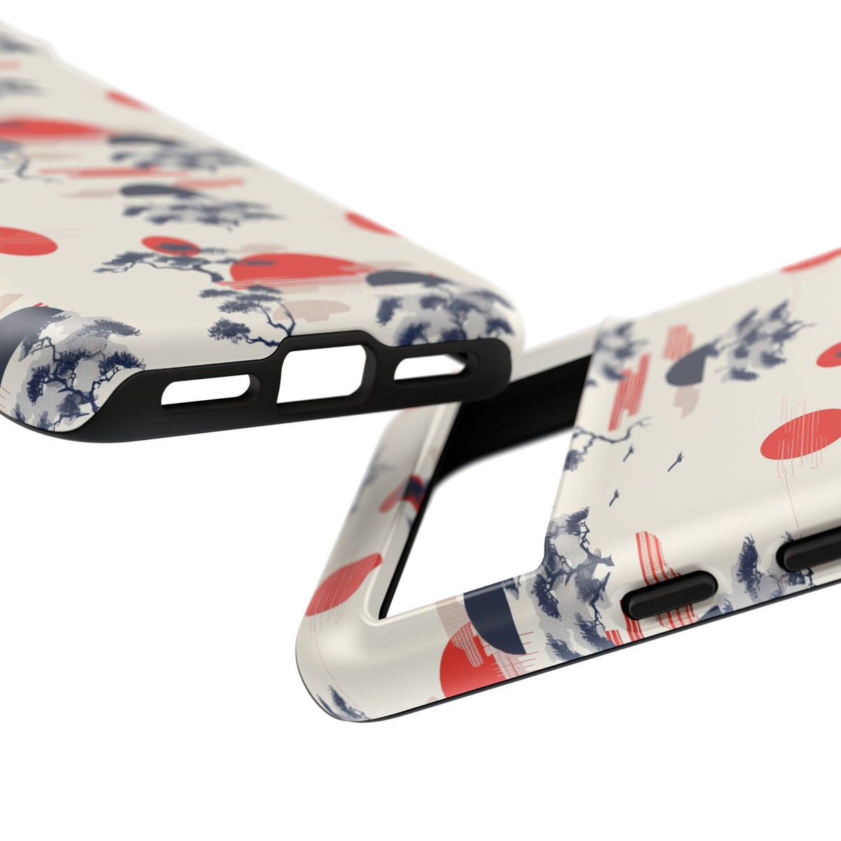 Japanese Pattern Phone Case – Elegant & Timeless Design for Your Phone 047