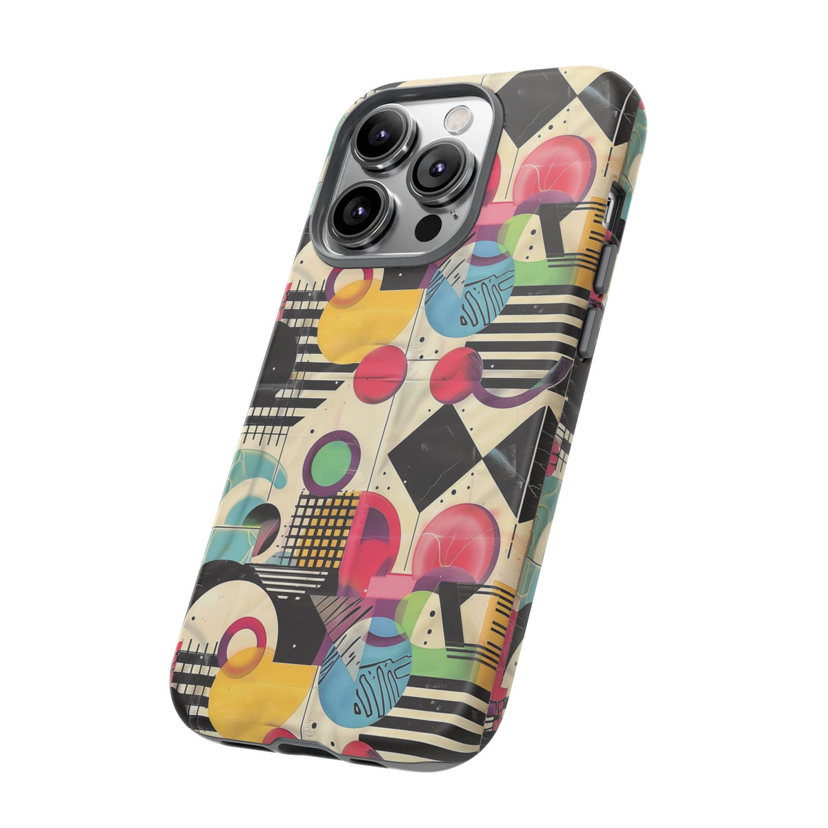 Retro 80s Seamless Phone Case – Vintage Style Meets Modern Protection 164