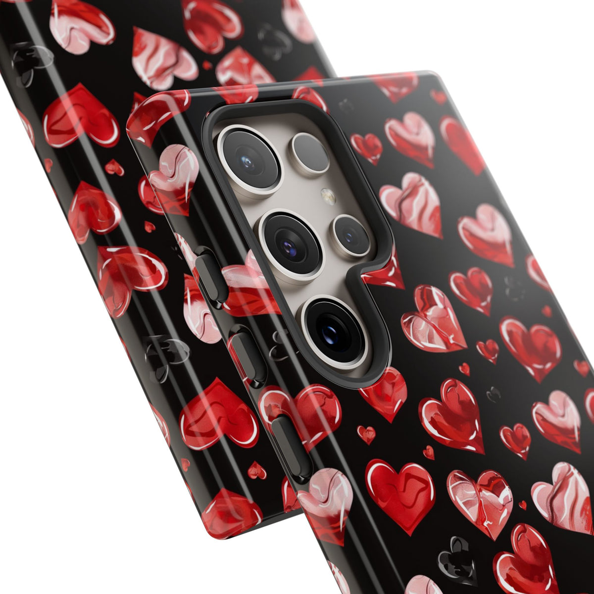 Heart Pattern Phone Case – Stylish & Loving Design for Your Device 365