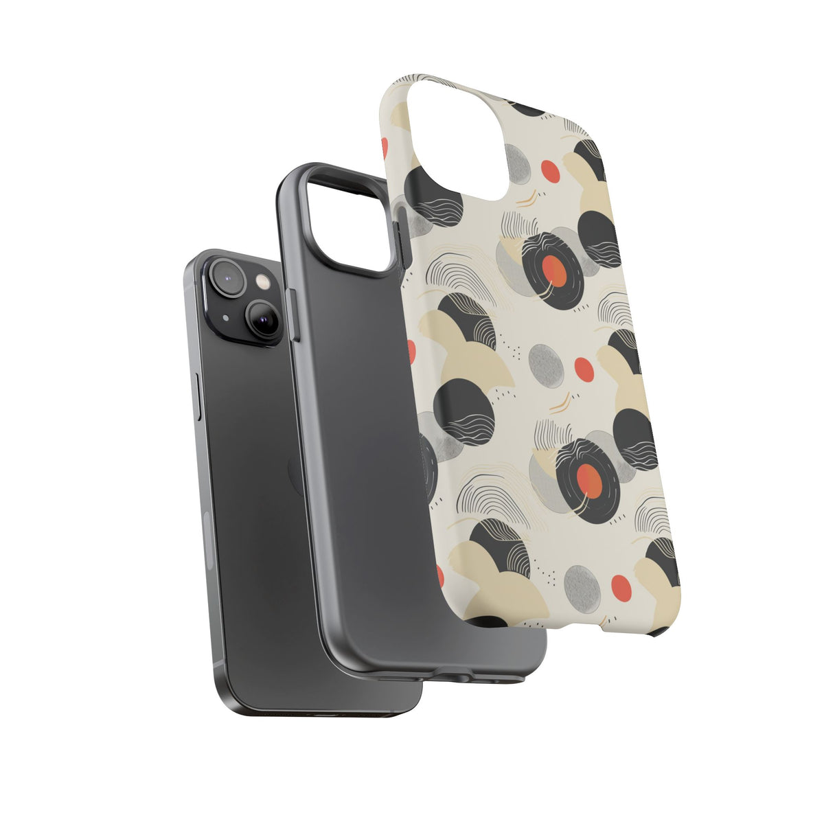 Japanese Pattern Phone Case – Elegant & Timeless Design for Your Phone 076