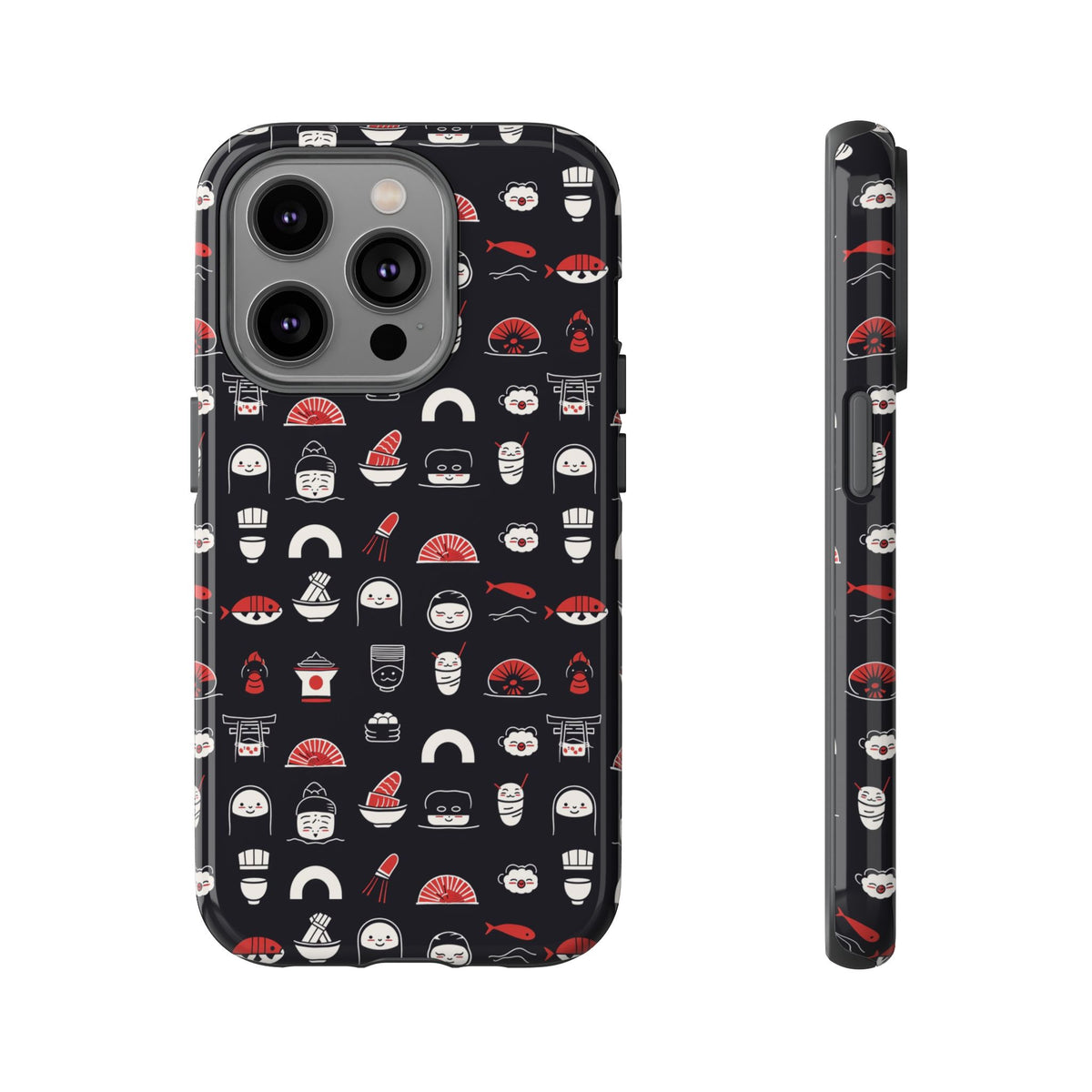 Japanese Pattern Phone Case – Elegant & Timeless Design for Your Phone 456