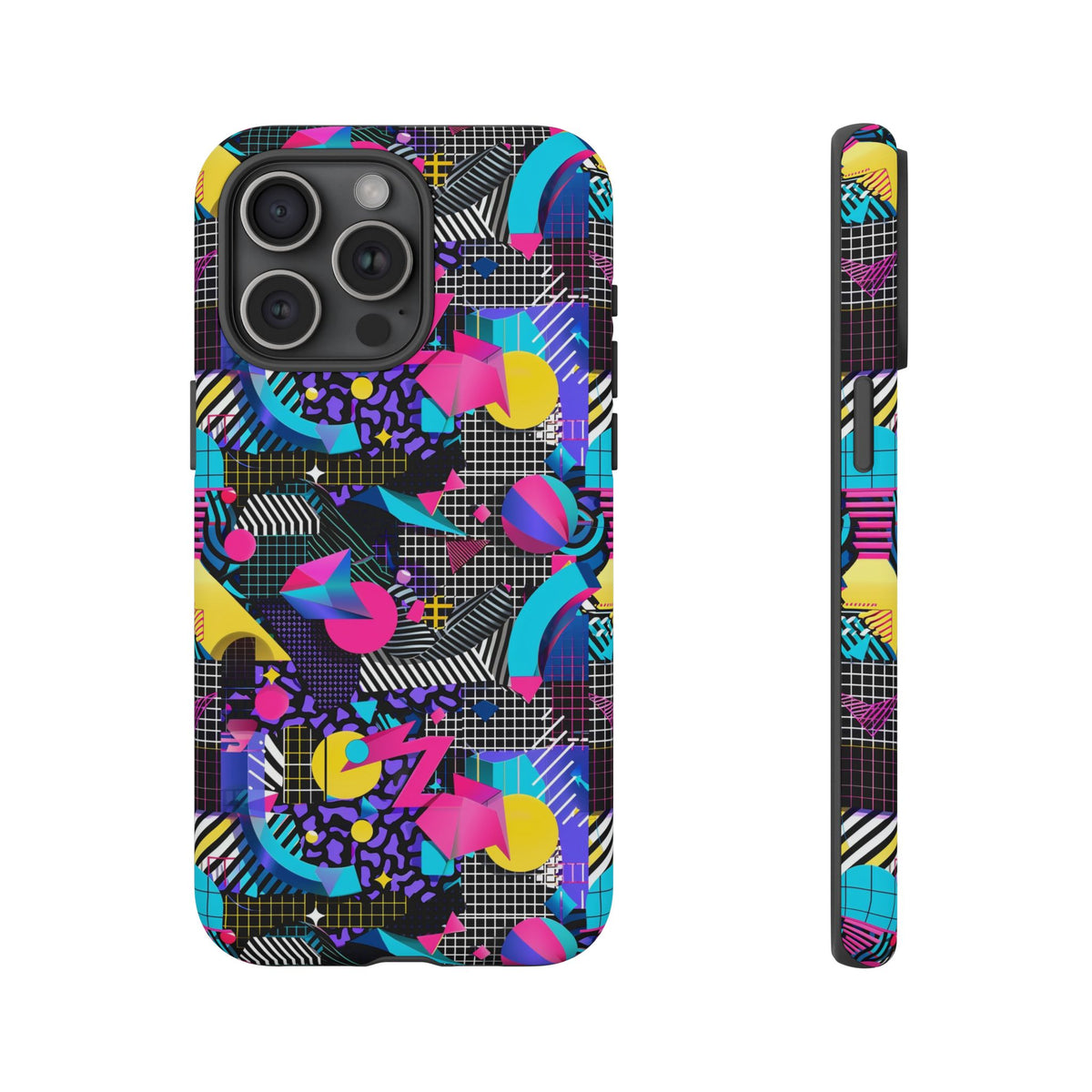 Retro 80s Seamless Phone Case – Vintage Style Meets Modern Protection 175