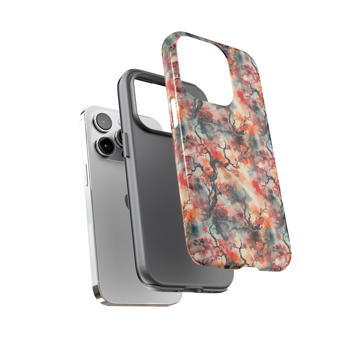 Japanese Pattern Phone Case – Elegant & Timeless Design for Your Phone 020