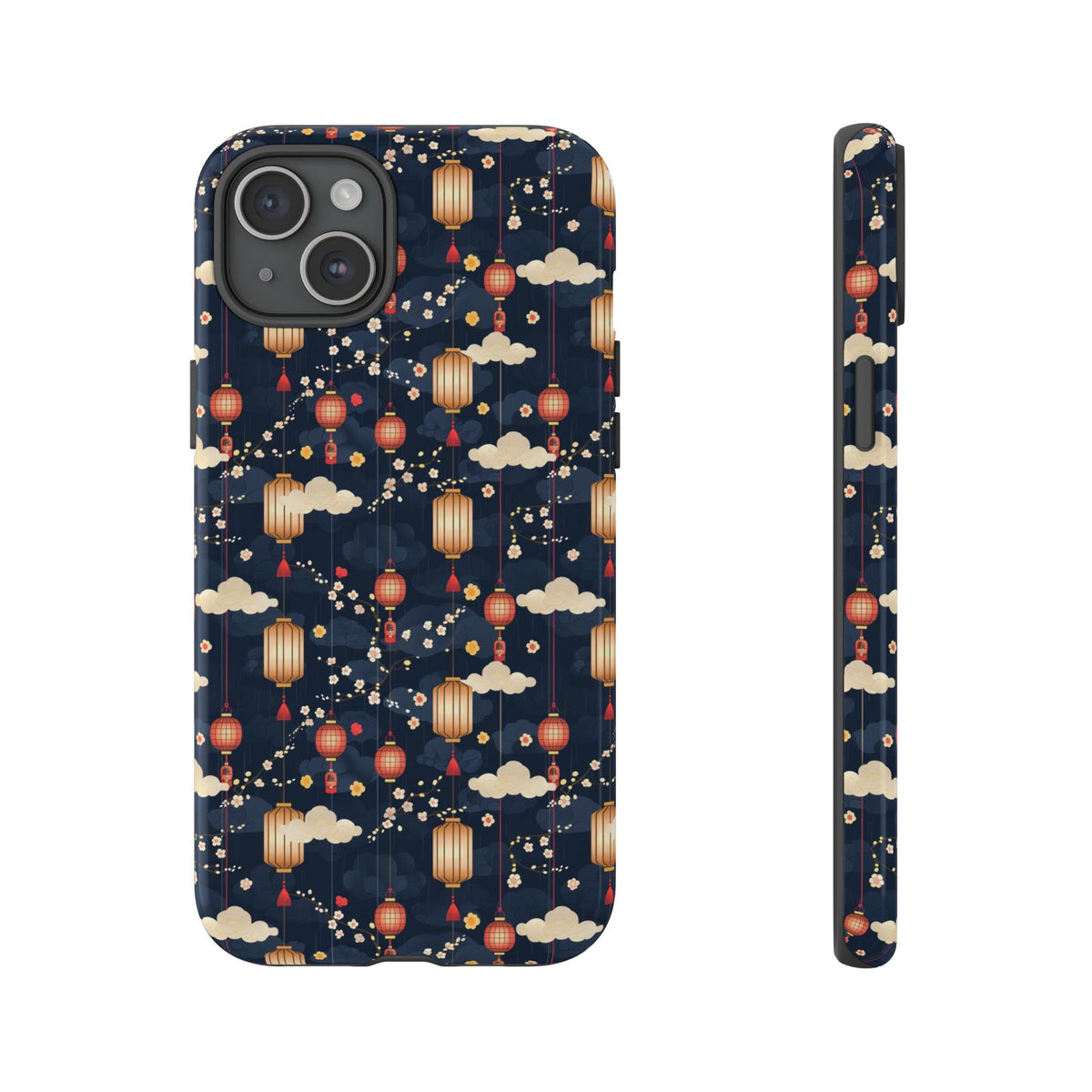 Japanese Pattern Phone Case – Elegant & Timeless Design for Your Phone 470