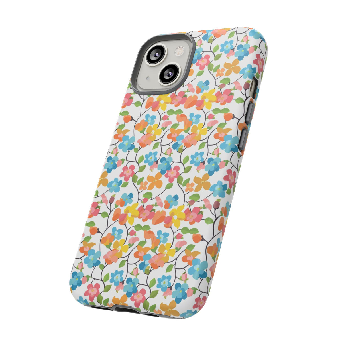 Spring Pattern Phone Case – Fresh & Vibrant Design for Your Phone 407