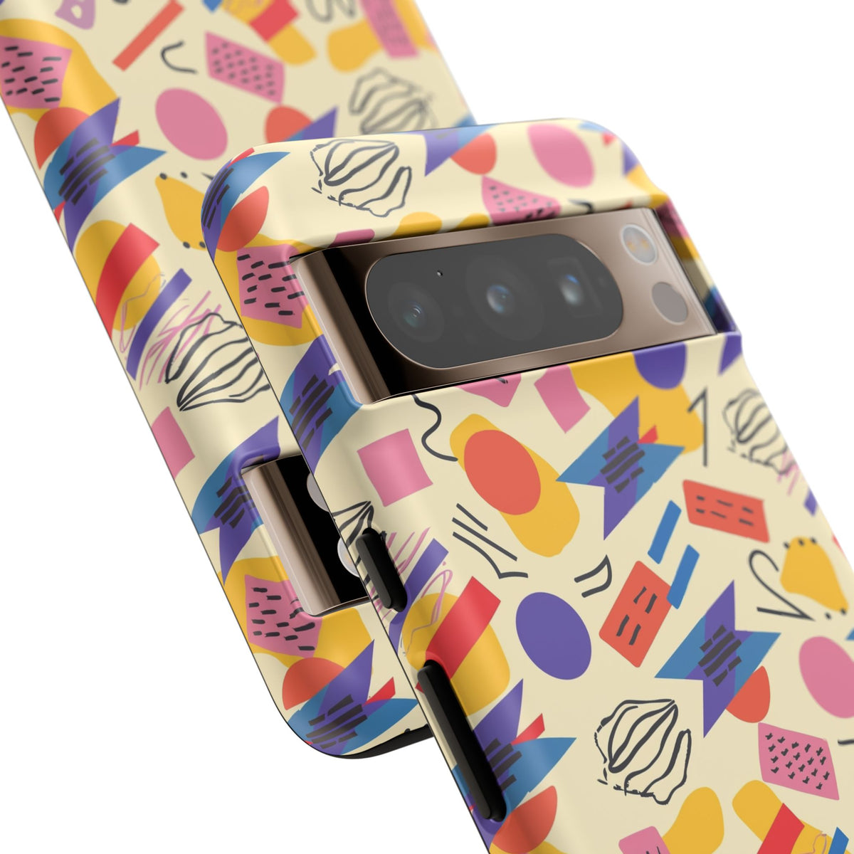 90s Themed Seamless Pattern Phone Case – Embrace Retro Style and Protection 270