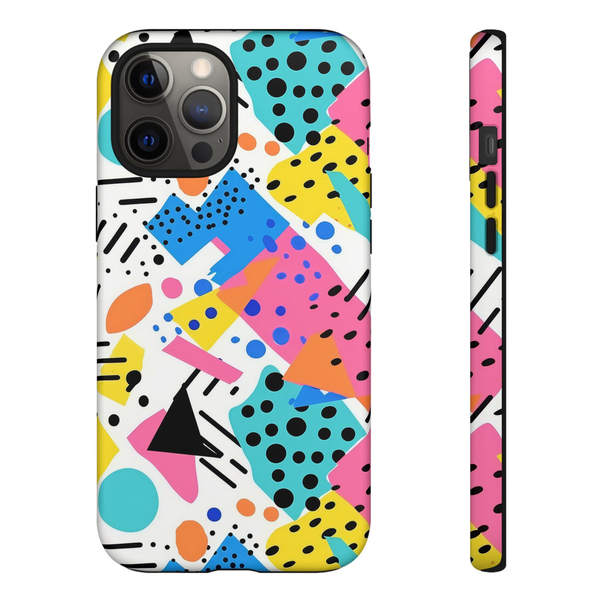 Bright Summer Memphis Design Phone Case – Vibrant and Playful Phone Cover