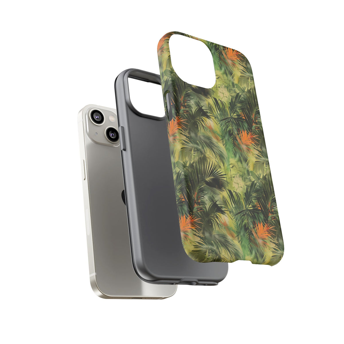 Jungle Pattern Phone Case - Tropical Nature Print for Ultimate Protection