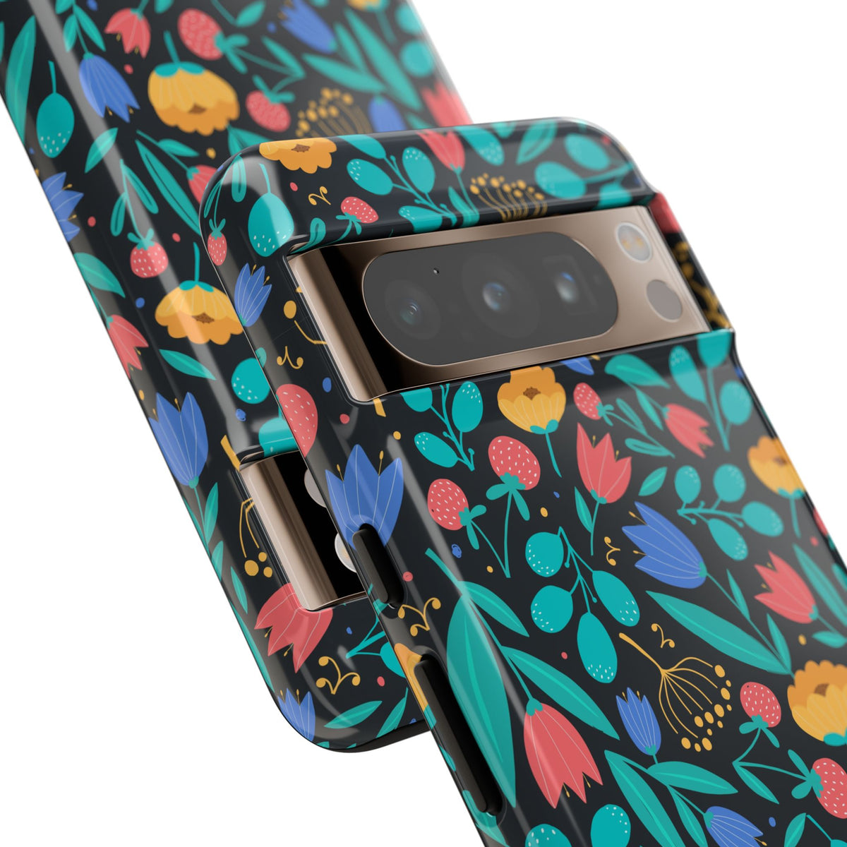 Colorful Little Flower Design Phone Case – Bright and Cheerful Floral Phone Cover