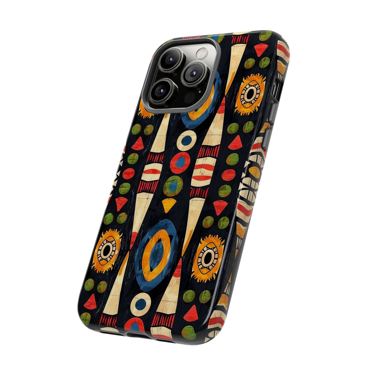 Stylish African Pattern Phone Case – Unique and Vibrant Protection 165