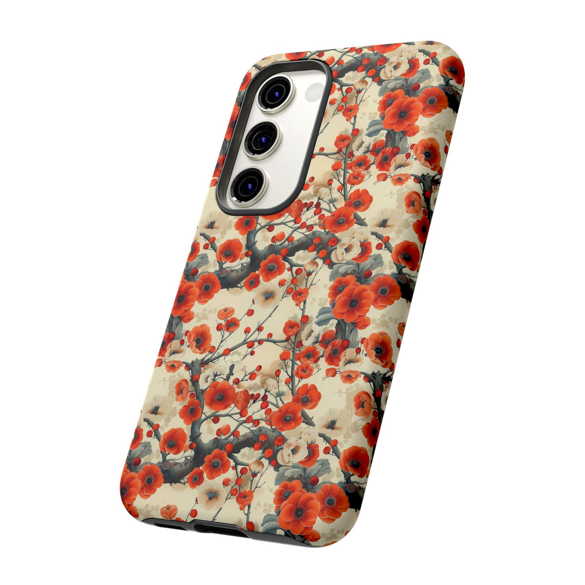 Japanese Pattern Phone Case – Elegant & Timeless Design for Your Phone 084