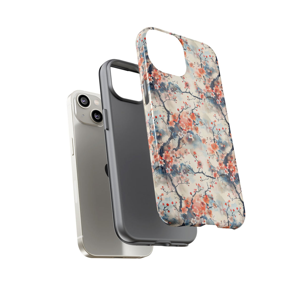 Japanese Pattern Phone Case – Elegant & Timeless Design for Your Phone 039