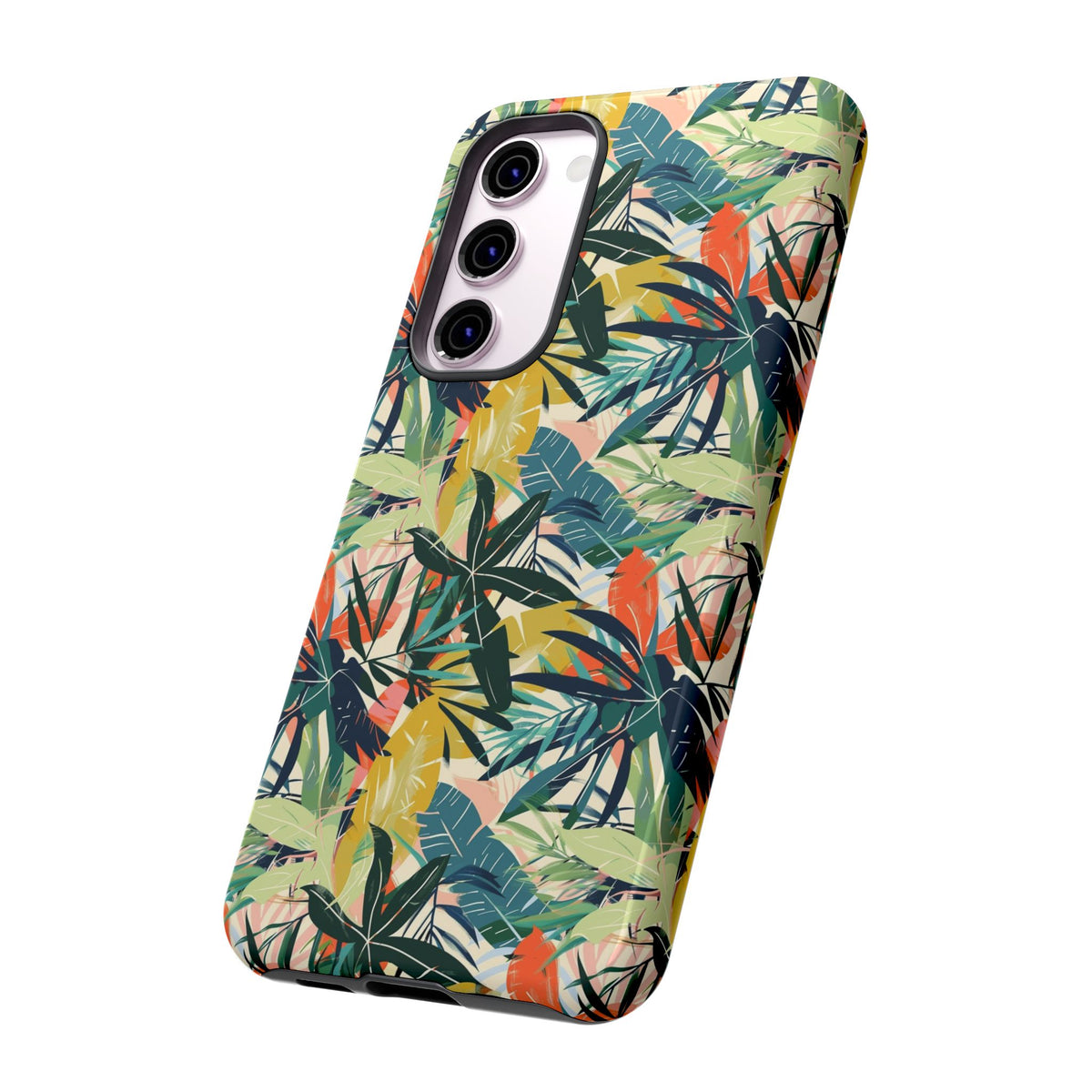 Jungle Pattern Phone Case – Exotic & Lush Design for Your Phone 349