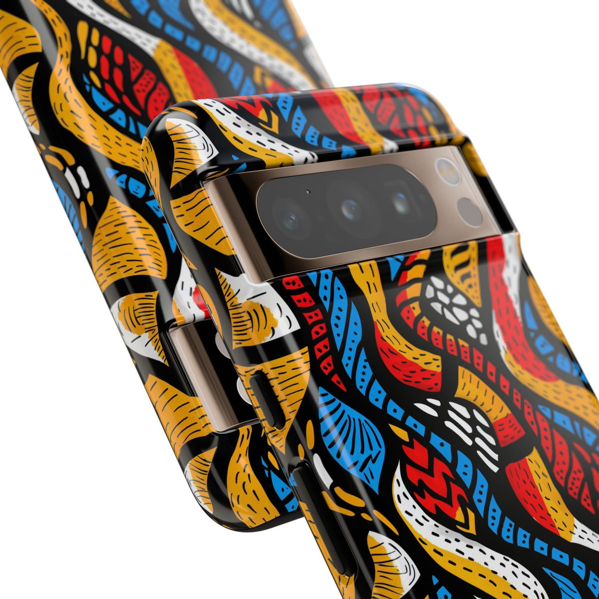 Stylish African Pattern Phone Case – Unique and Vibrant Protection 155