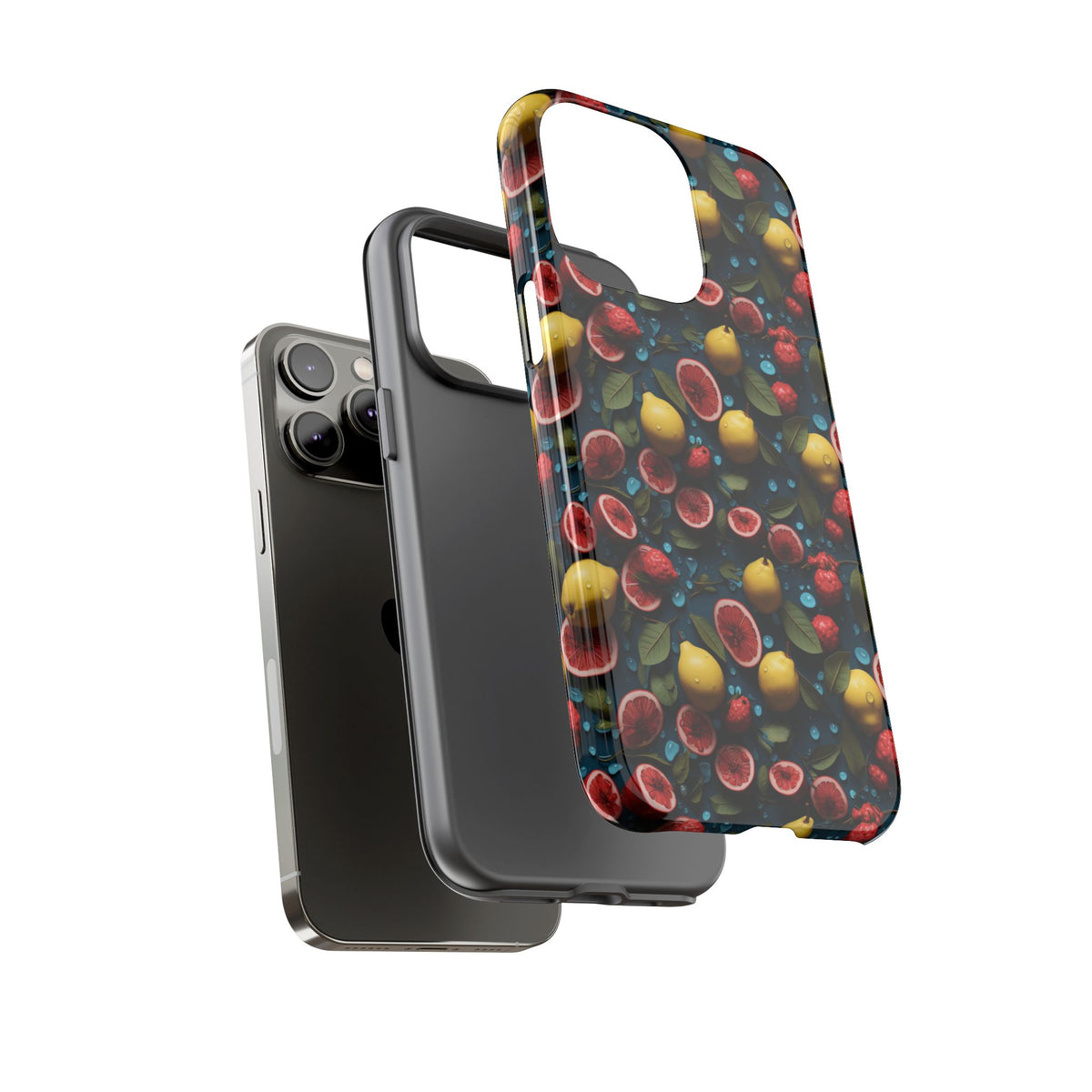 Fruit Pattern Phone Case – Vibrant & Fun Design for Your Smartphone 972