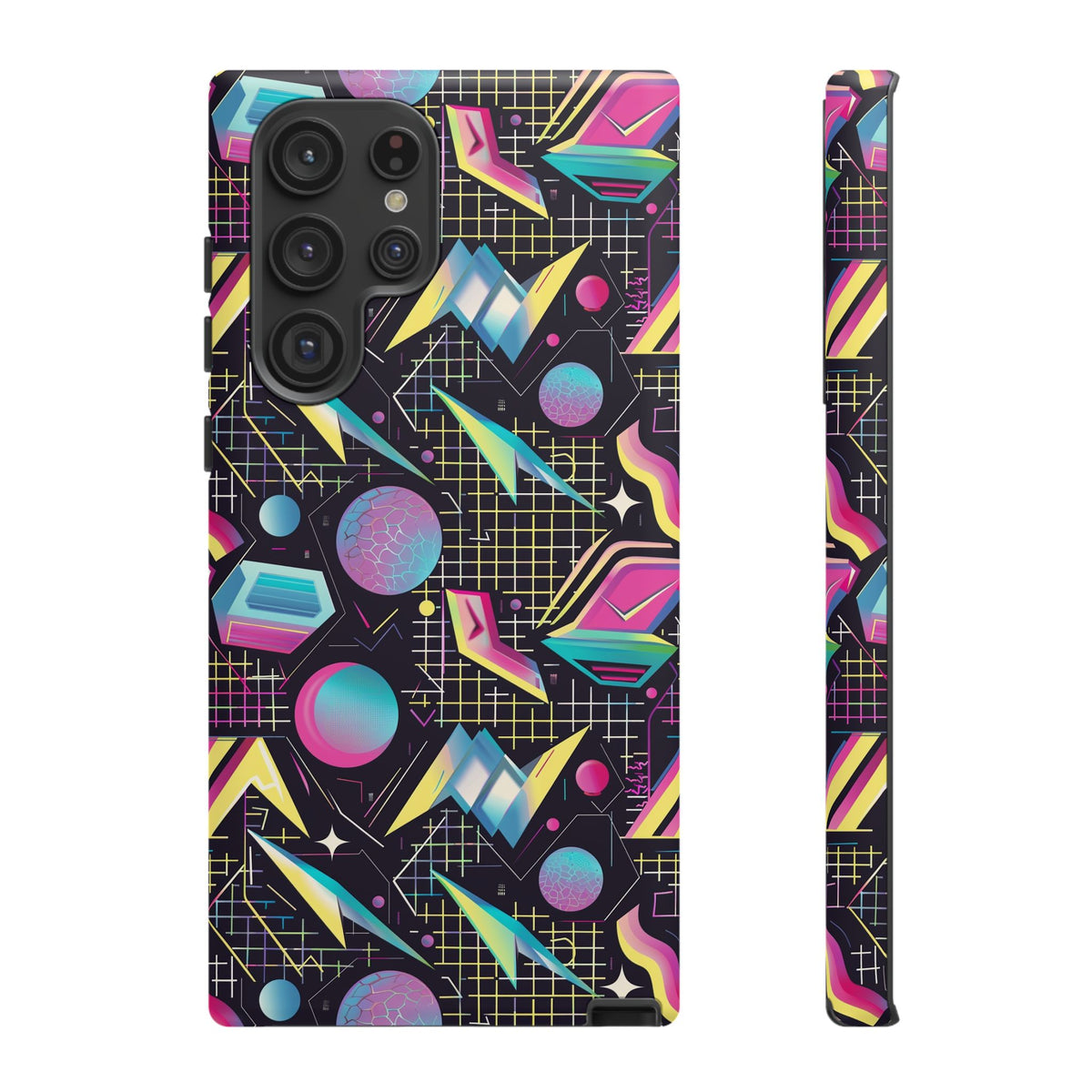 Retro 80s Seamless Phone Case – Vintage Style Meets Modern Protection 086