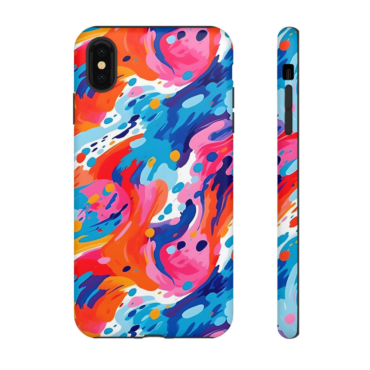 Abstract Painting Design Phone Case – Modern Art-Inspired Phone Cover 4