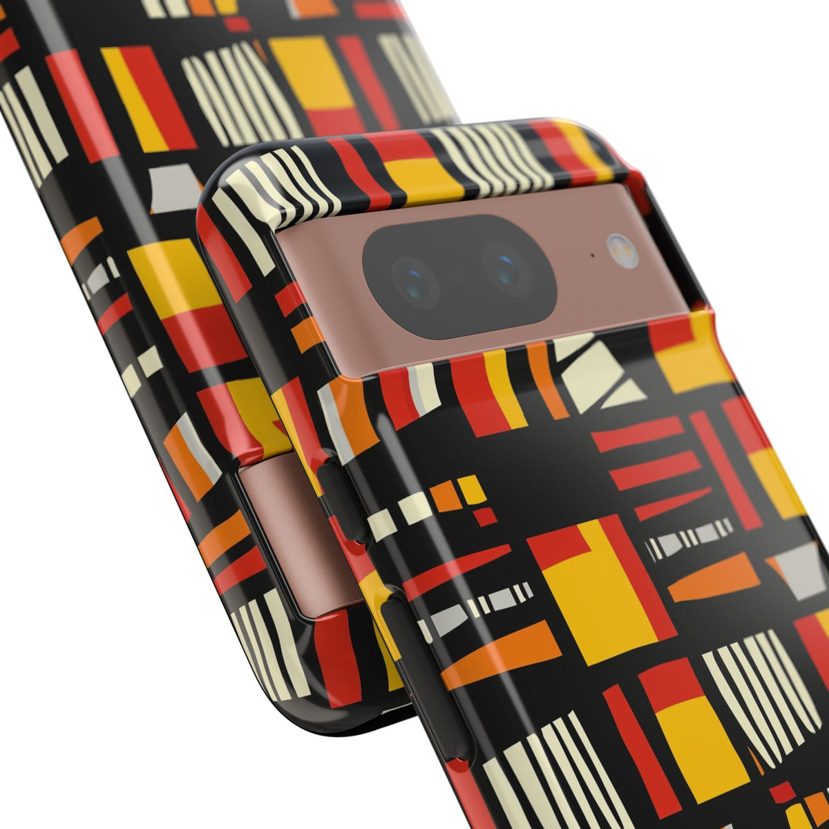 Stylish African Pattern Phone Case – Unique and Vibrant Protection 099