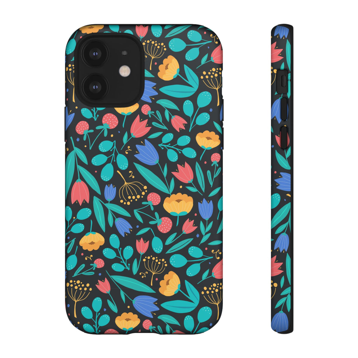 Colorful Little Flower Design Phone Case – Bright and Cheerful Floral Phone Cover