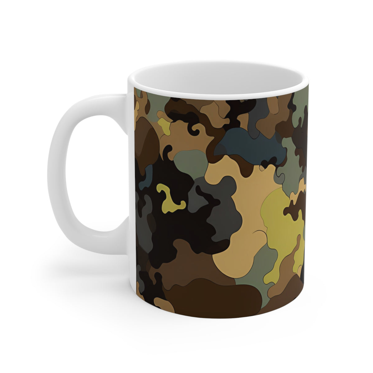 All-Over Camouflage Pattern Coffee Mug 08