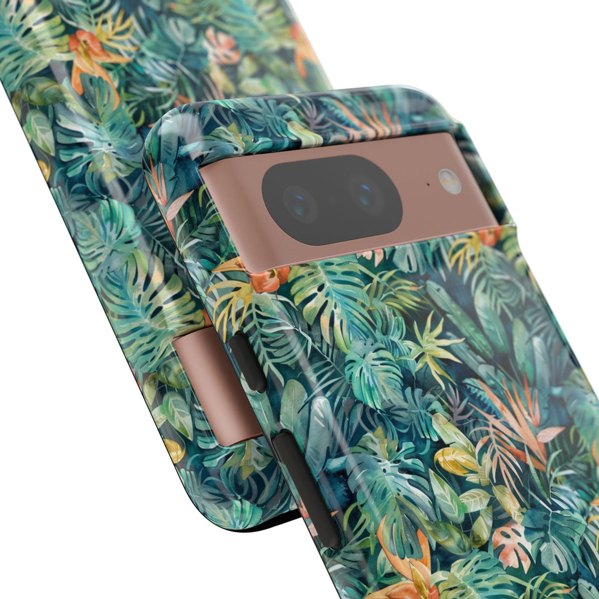 Jungle Pattern Phone Case – Exotic & Lush Design for Your Phone 333