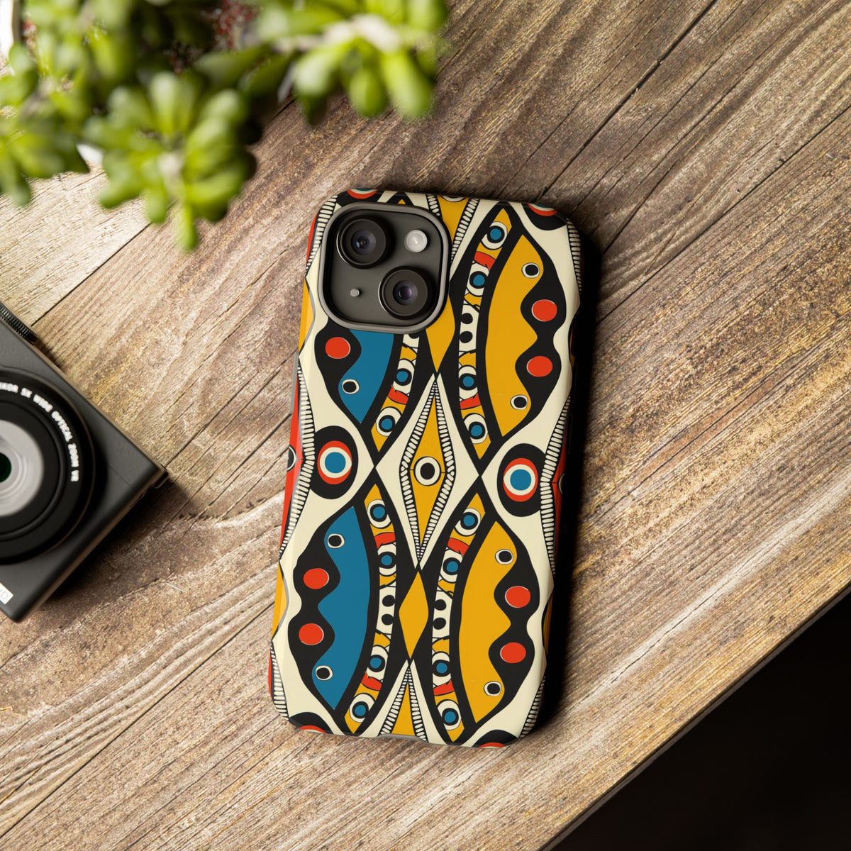 Stylish African Pattern Phone Case – Unique and Vibrant Protection 180