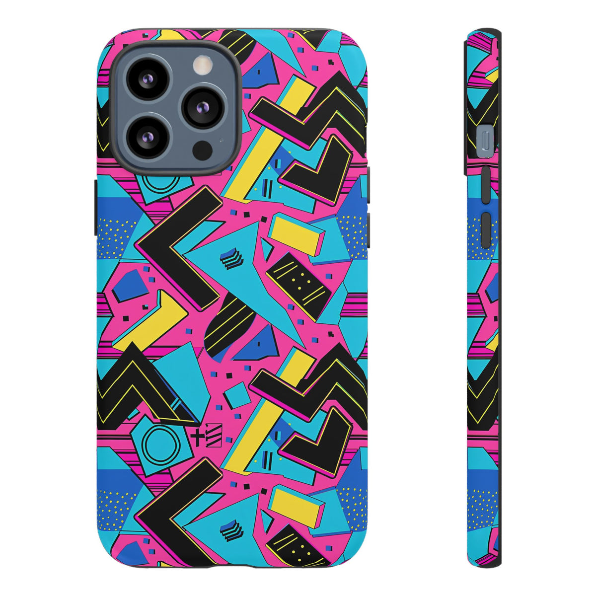 Retro 80s Seamless Phone Case – Vintage Style Meets Modern Protection 081